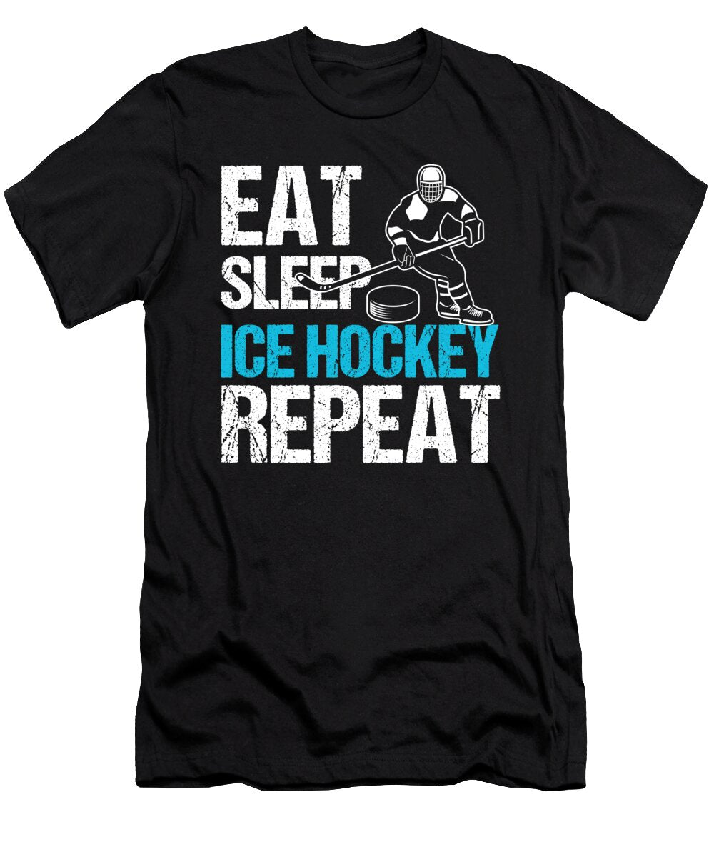 Eat Sleep Ice Hockey Sports Ice Hockey Player Gift Thomas Larch T-Shirt