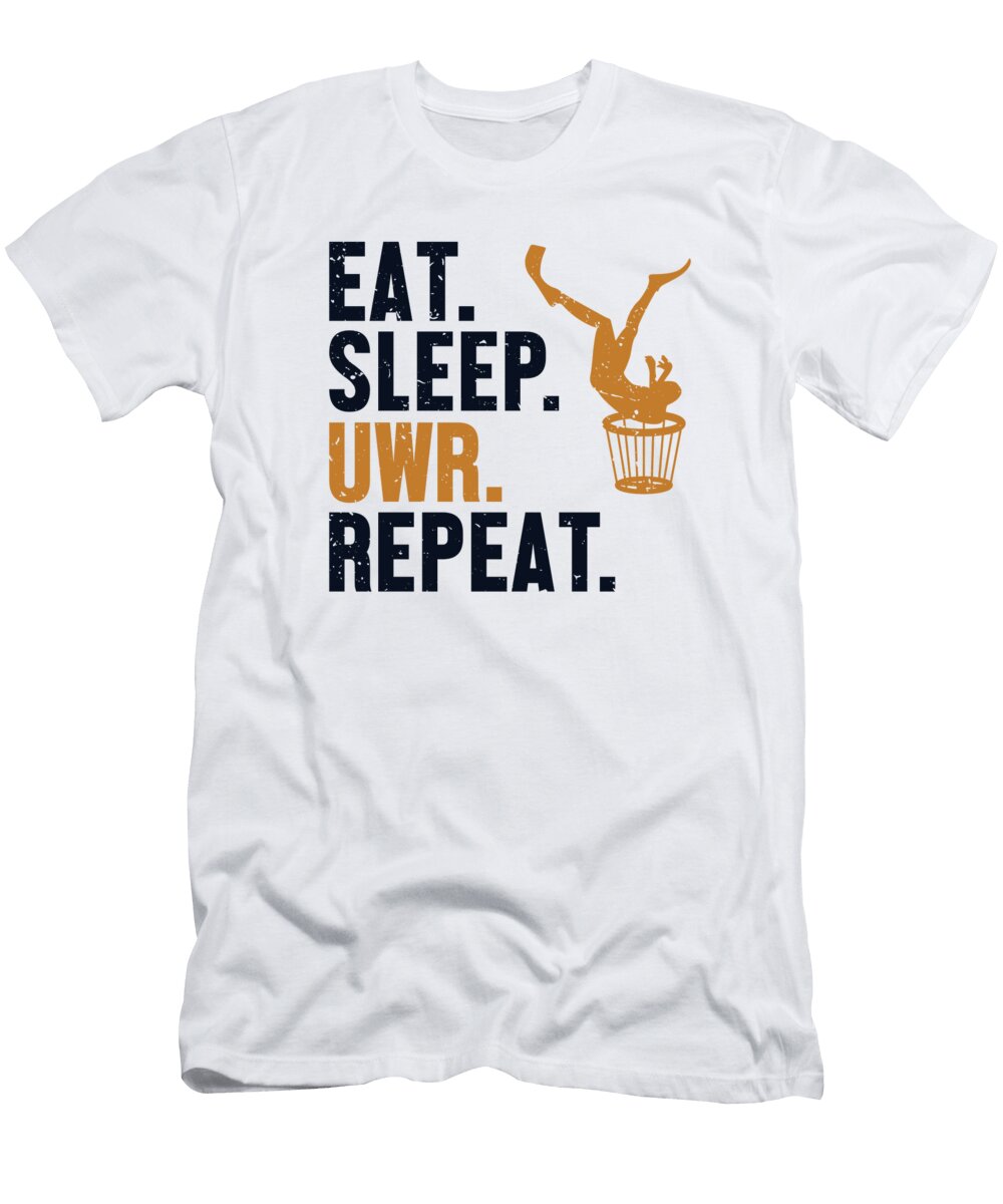 Eat Sleep Uwr Repeat Uwr Scuba Diver Underwater Rugby Marco Rothe T-Shirt