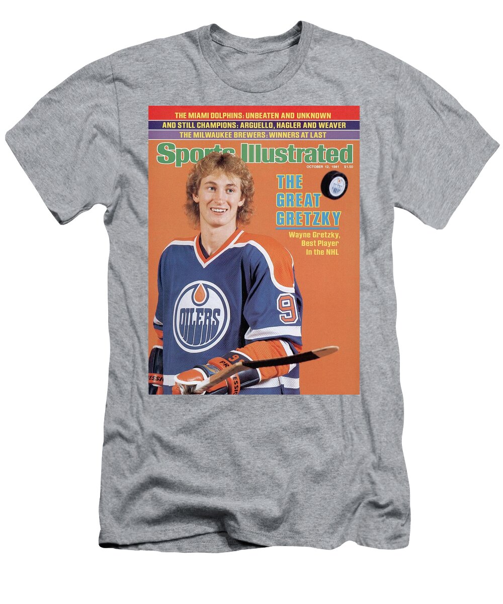Edmonton Oilers Wayne Gretzky Sports Illustrated Cover Sports Illustrated T-Shirt