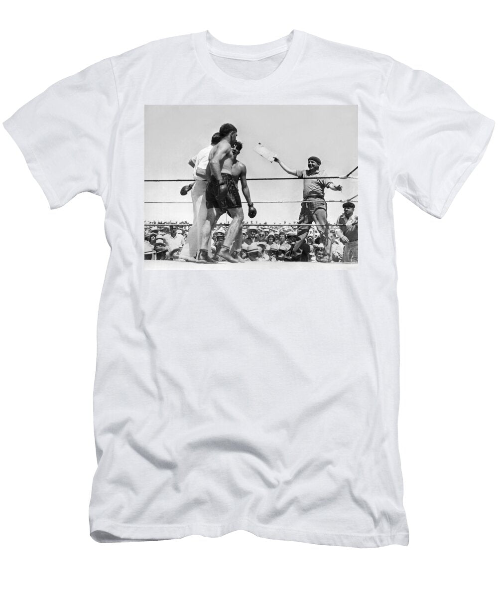 End of Baer Uzcudun Fight Underwood Archives T-Shirt