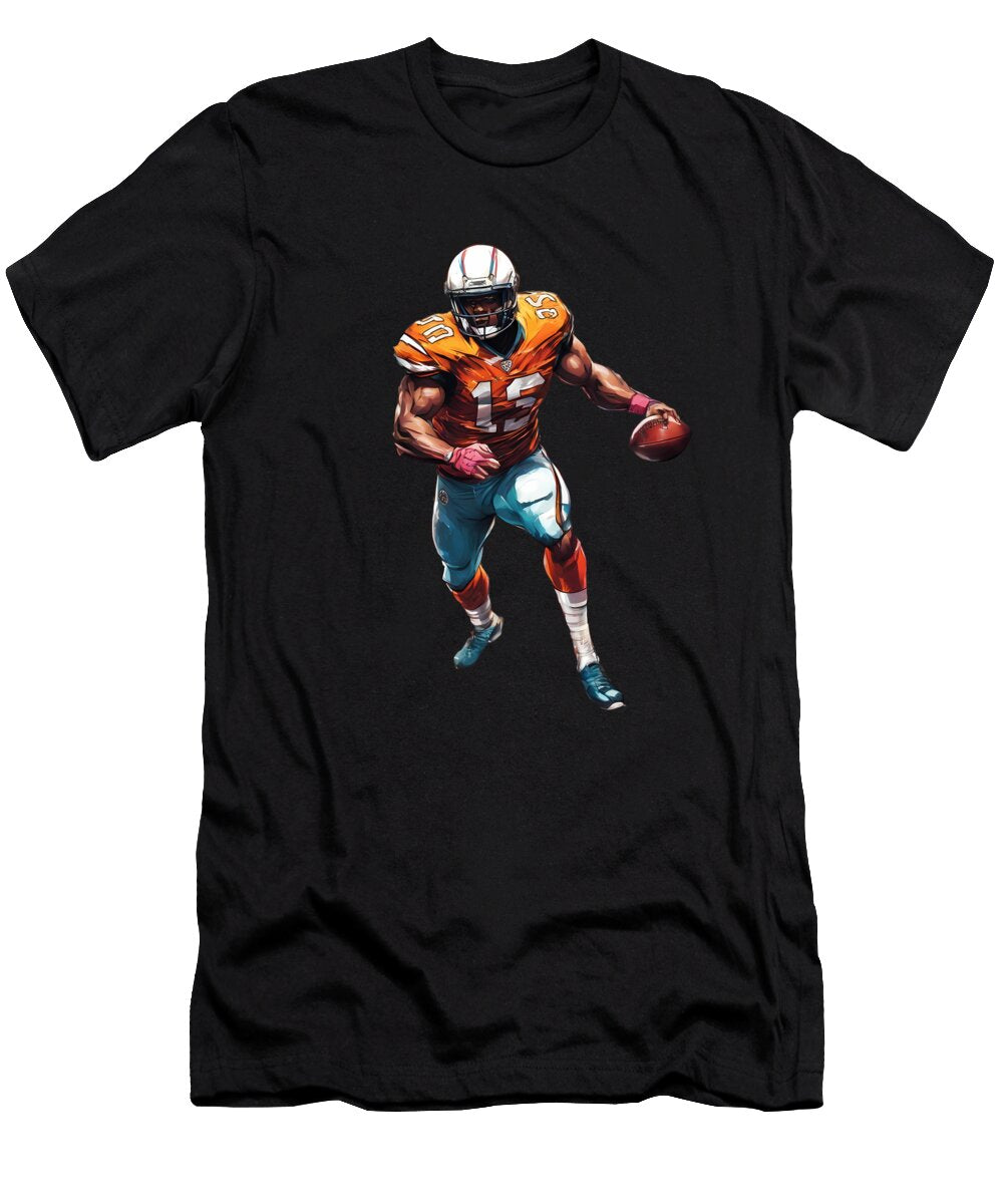 End Zone American Football Anime Girl Nft T-Shirt