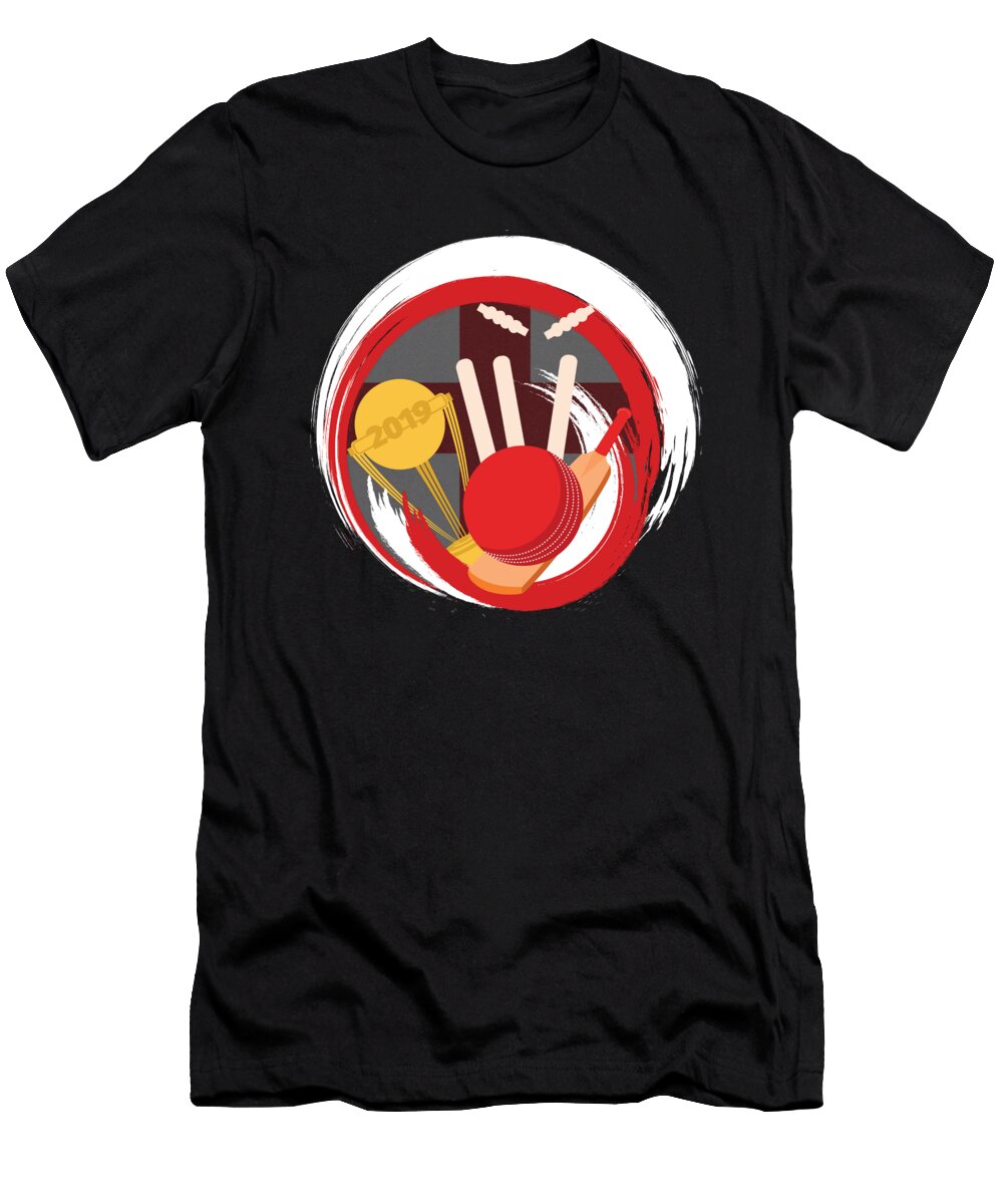 England Cricket Fan or Player Graphic Jacob Hughes T-Shirt