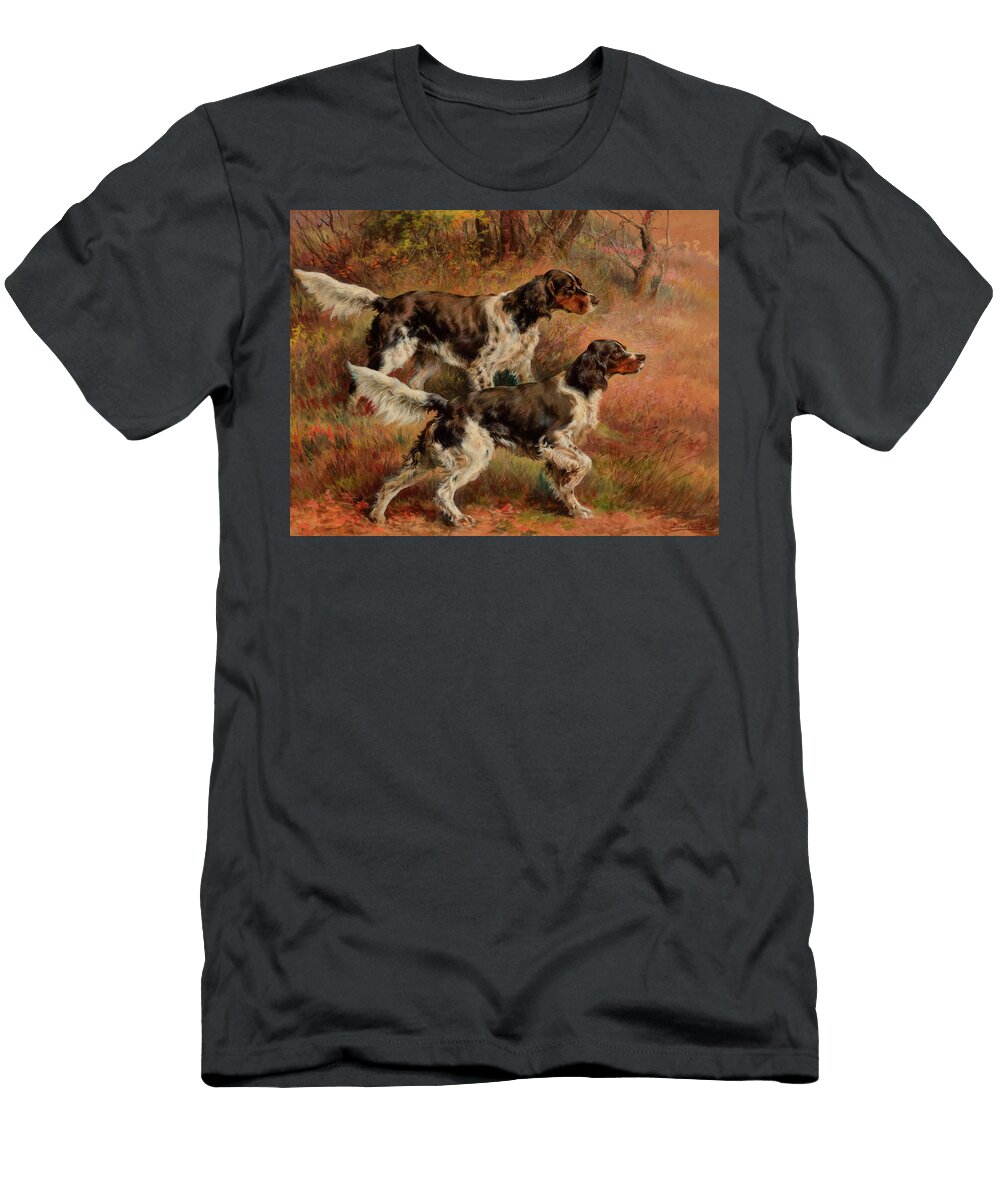 English Setters Edmund Henry Osthaus T-Shirt
