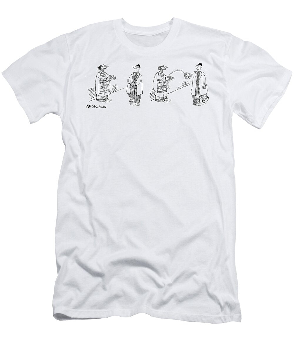 English Test Cricketer Out on His Luck Please Help Ed Mclachlan T-Shirt