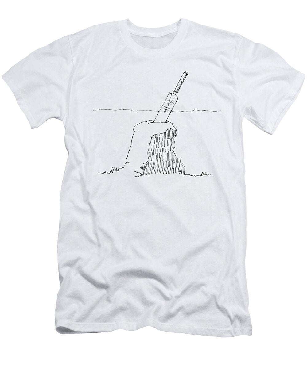 Excalibur Cricket Bat Simon Bond T-Shirt