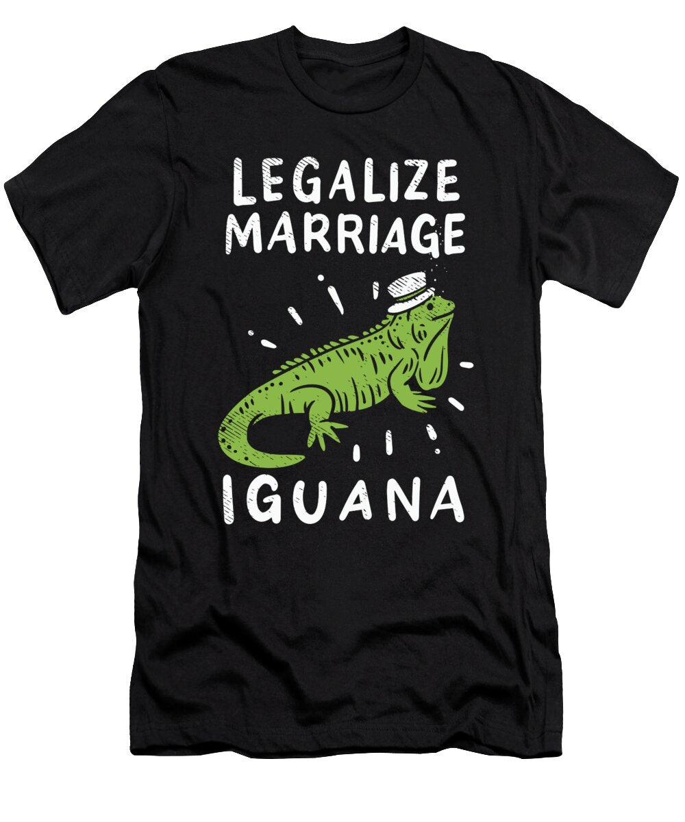 Exotic Lizards Marine Iguana Funny Reptile Toms Store T-Shirt