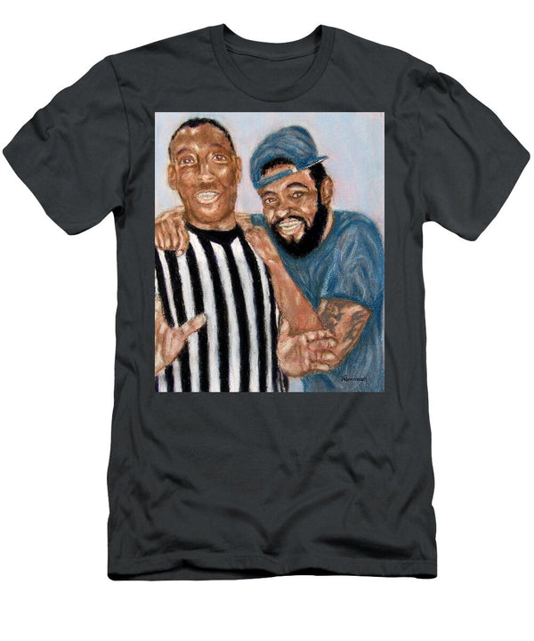 Father and Son Bonding Sandy Hemmer T-Shirt