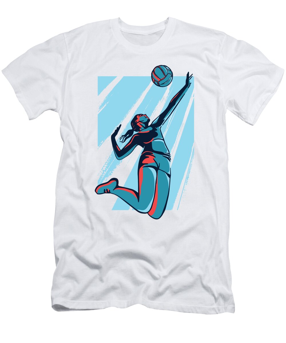 Female Volleyball Me T-Shirt