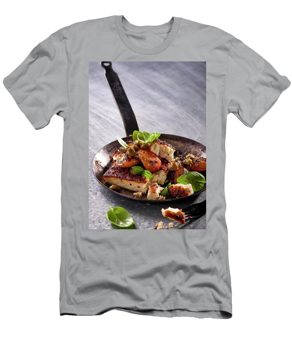 Feta with a Spicy Crust and Grilled Nectarines Great Stock T-Shirt