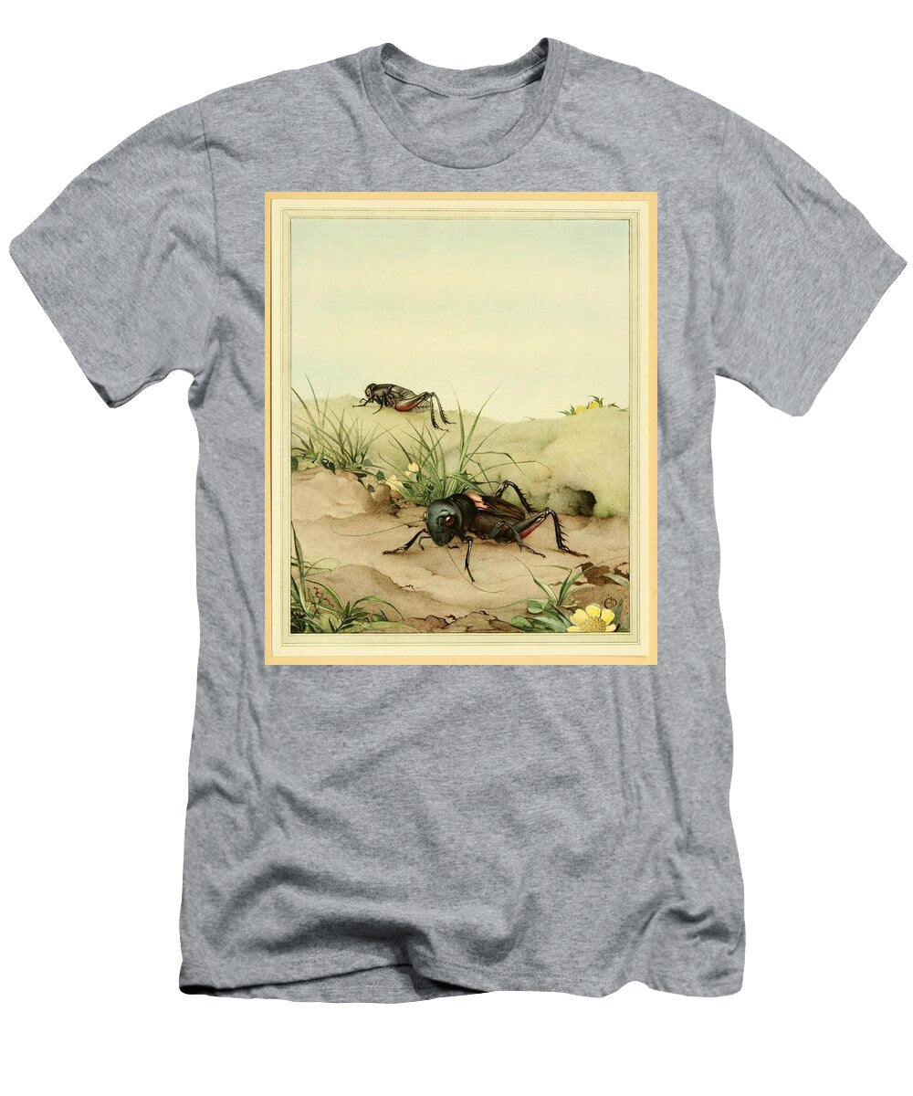 Field Cricket Beautiful Nature Prints T-Shirt