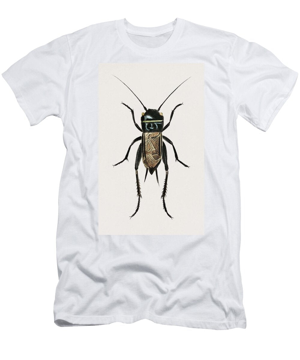 Field Crickets Gryllus Campestris Illustrated By Charles Dessalines D Orbigny 1806 1876 Celestial Images T-Shirt