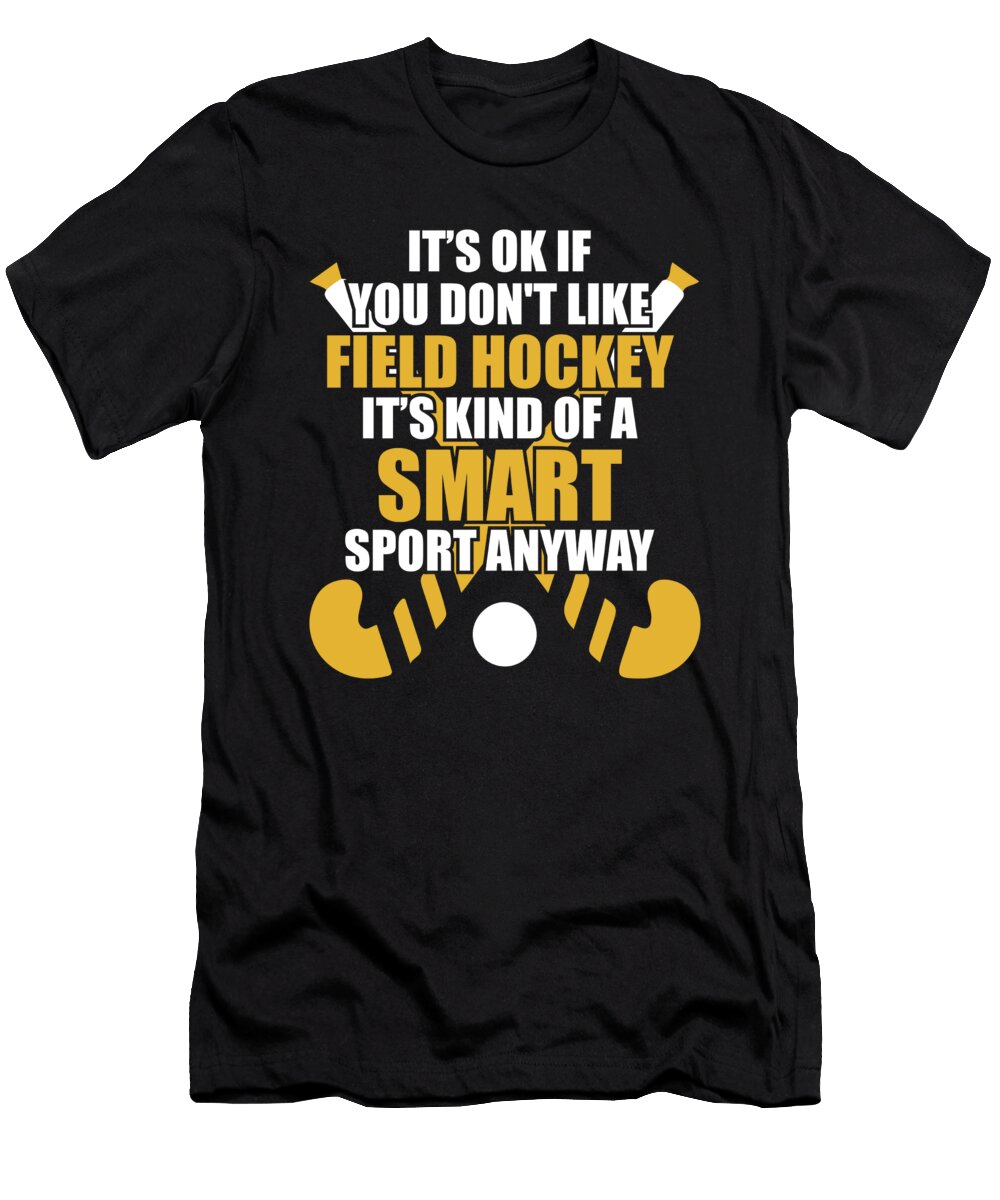 Field Hockey Crazy Squirrel T-Shirt