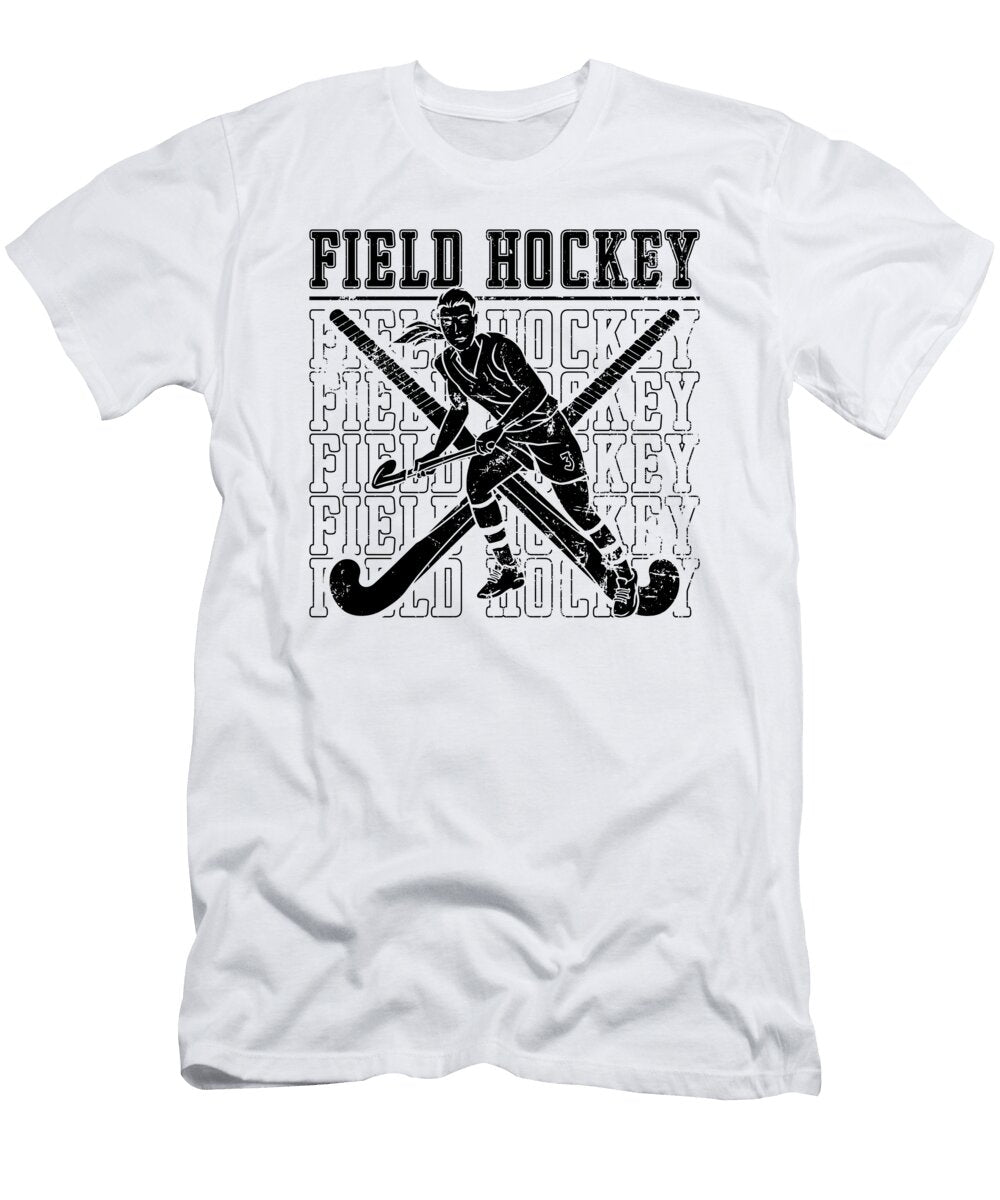 Field Hockey Floor Ball Goalkeeper Hockey Player Tshirtconcepts Marvin Poppe T-Shirt