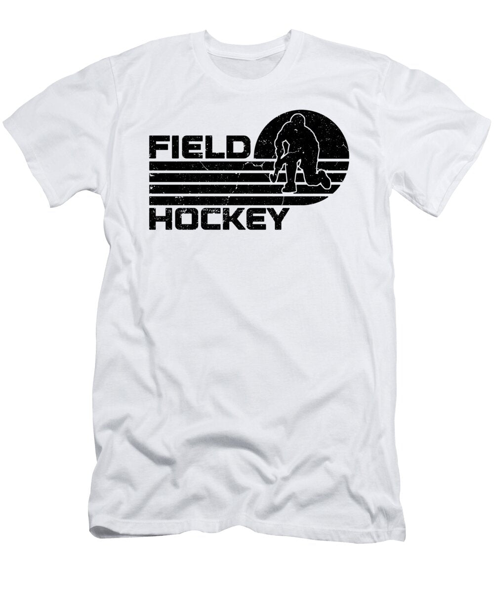 Field Hockey Retro Goalkeeper Lover Hockey Player Tshirtconcepts Marvin Poppe T-Shirt