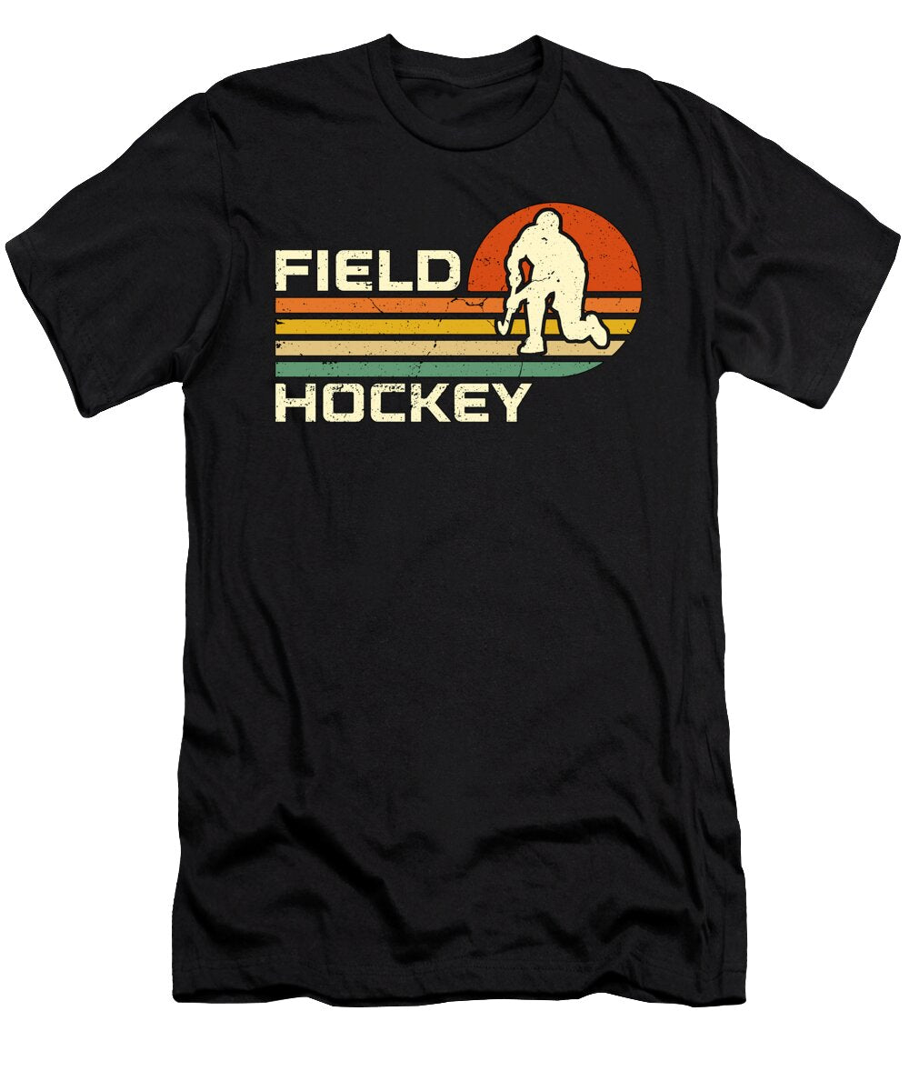 Field Hockey Retro Ice Hockey Loves Goalkeeper Tshirtconcepts Marvin Poppe T-Shirt