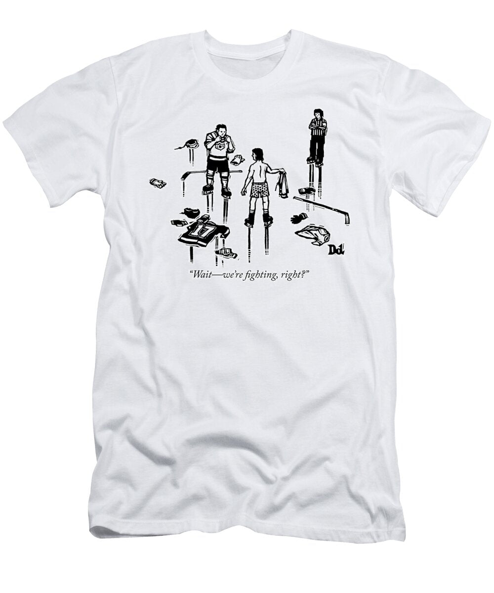 Fighting Drew Dernavich T-Shirt