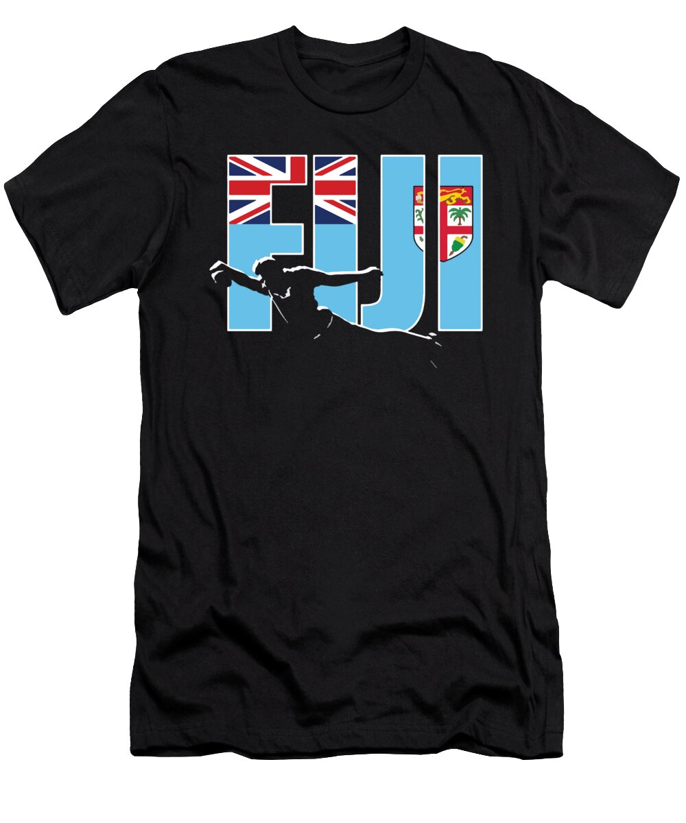 Fiji Rugby 2019 Fans Kit for Fijian Supporters Players Coaches and Rugger Football Lovers Martin Hicks T-Shirt