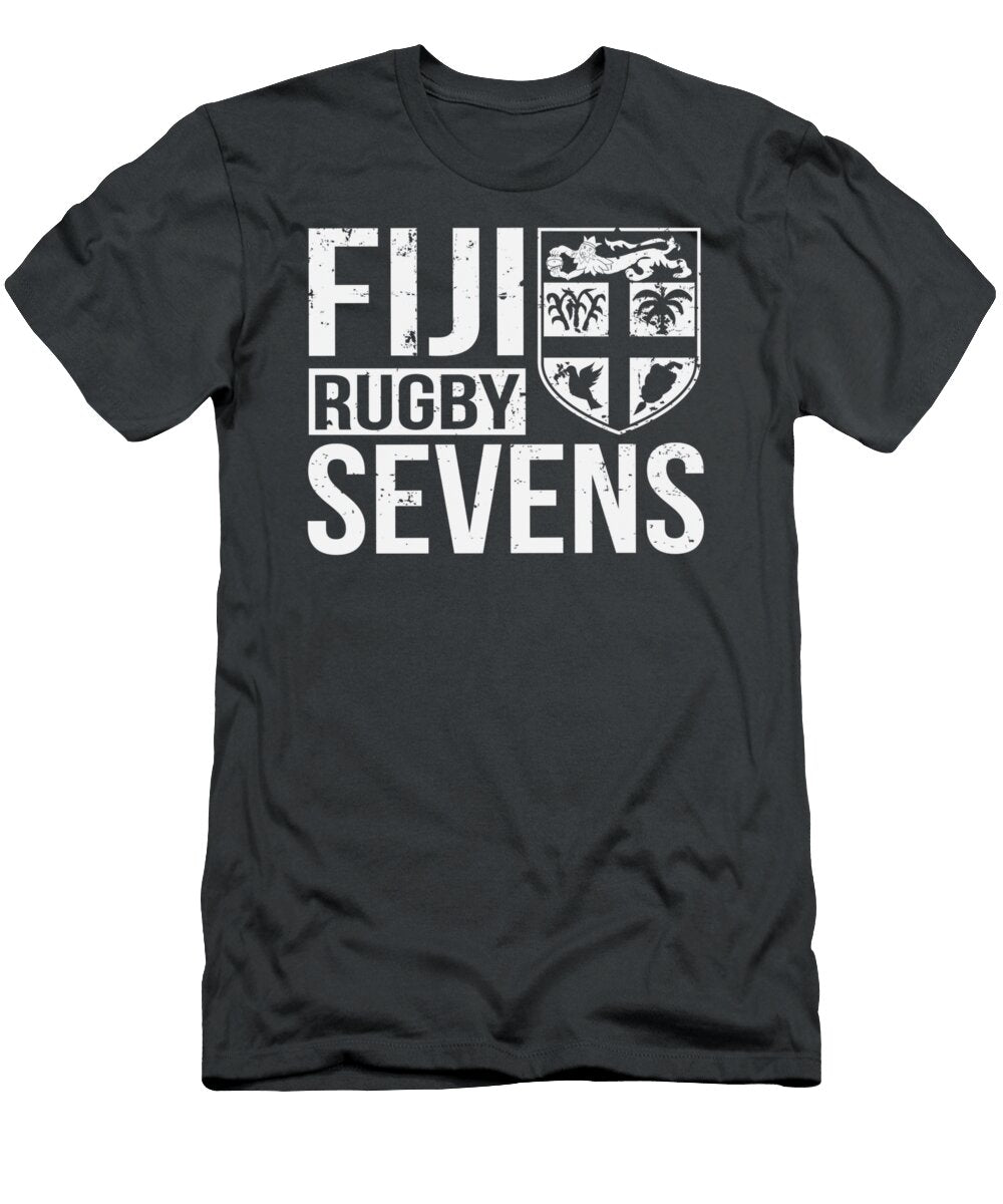 Fiji Rugby Sevens 7s Proud Fans of Fijian Team Supporter Tobiac Brook T-Shirt