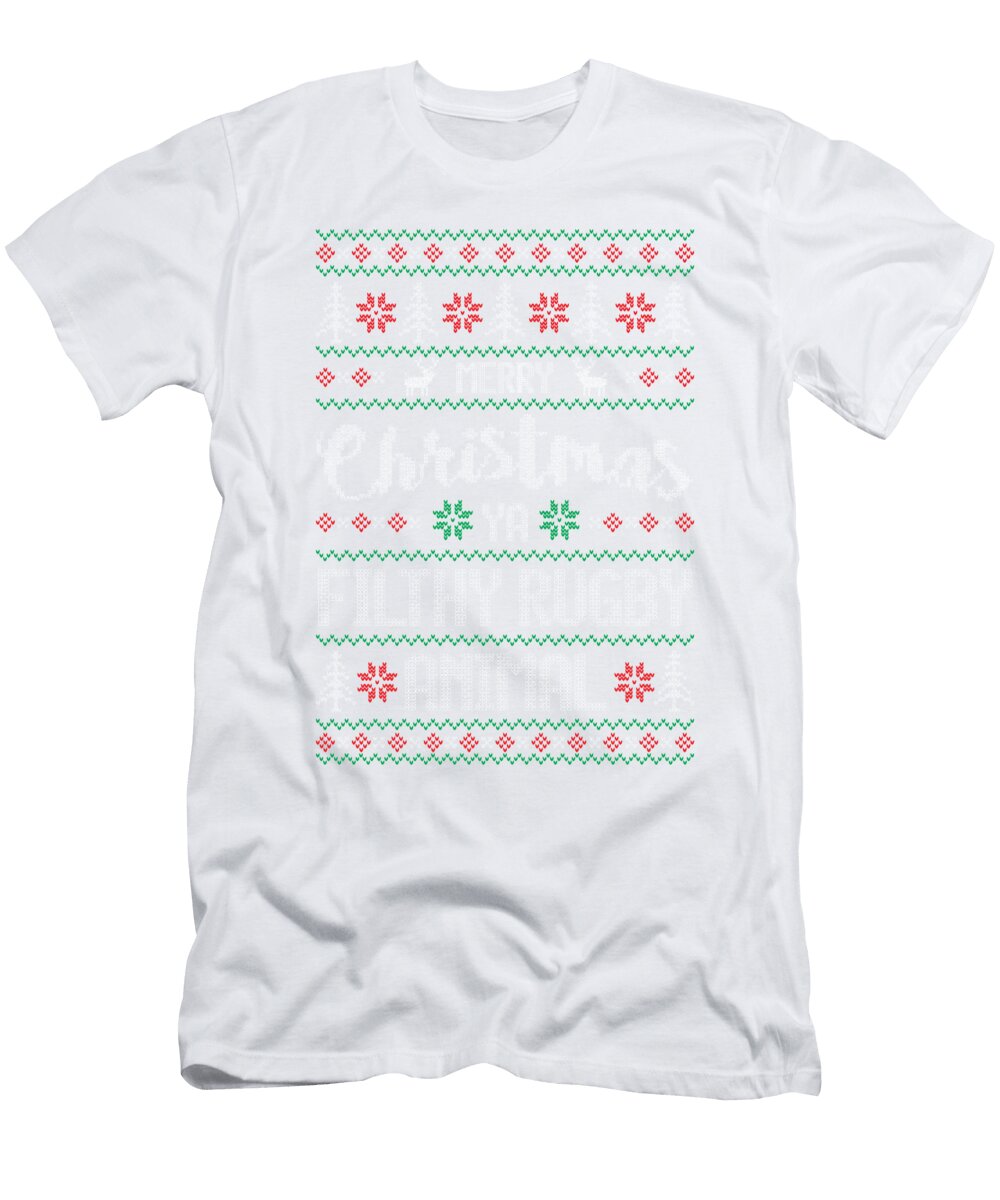 Filthy Rugby Animal Ugly Christmas Sweater John Ko T-Shirt