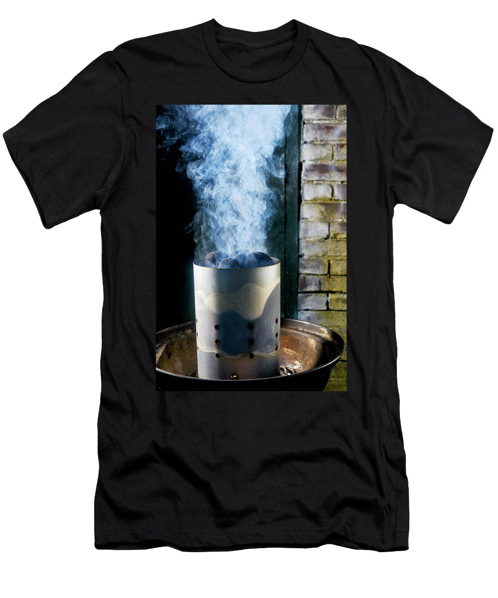 Fire Starter in Bbq Arjan Smalen Photography T-Shirt