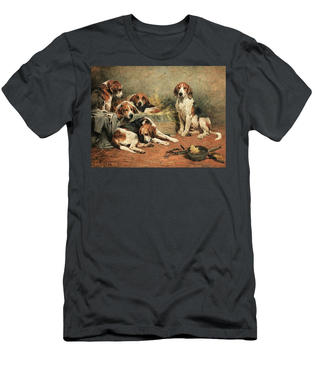Five Hounds and a Dipper of Water John Emms T-Shirt