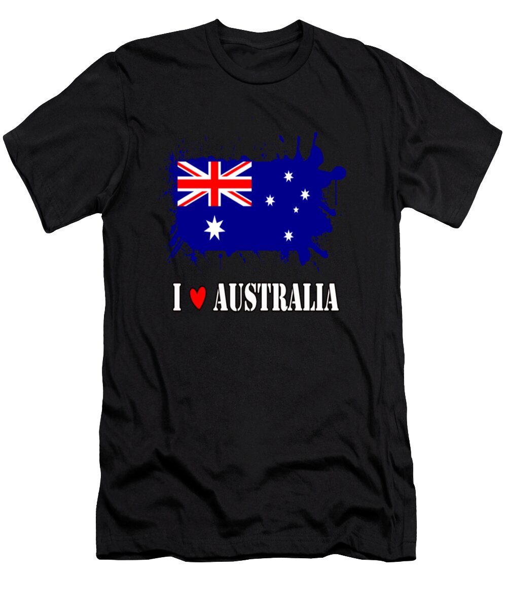 Flag Australia Tinh Tran Le Thanh T-Shirt