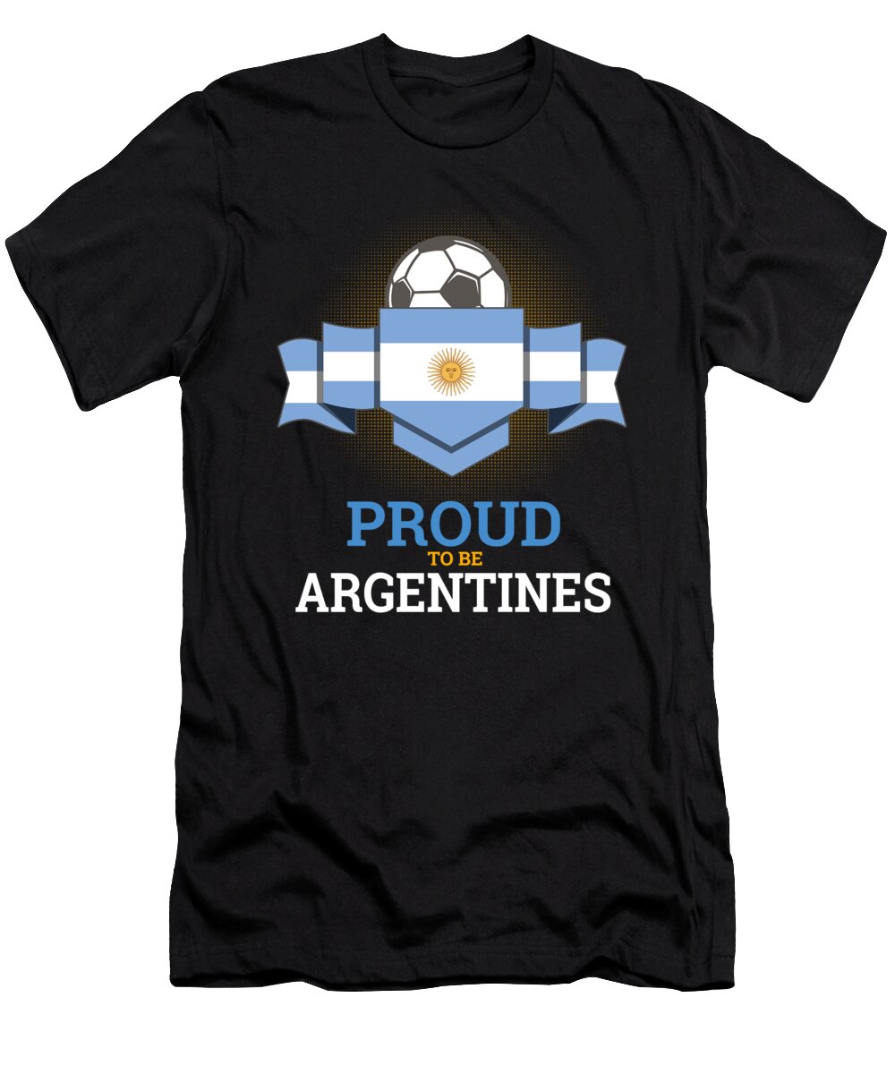Football Argentines Argentina Soccer Team Sports Footballer Goalie Rugby Gift Thomas Larch T-Shirt