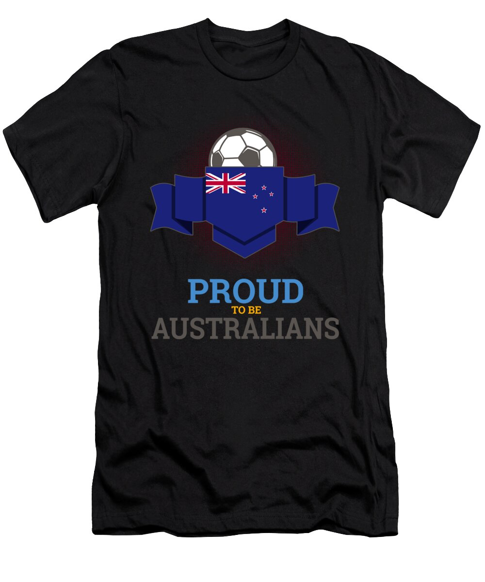 Football Australians Australia Soccer Team Sports Footballer Goalie Rugby Gift Thomas Larch T-Shirt
