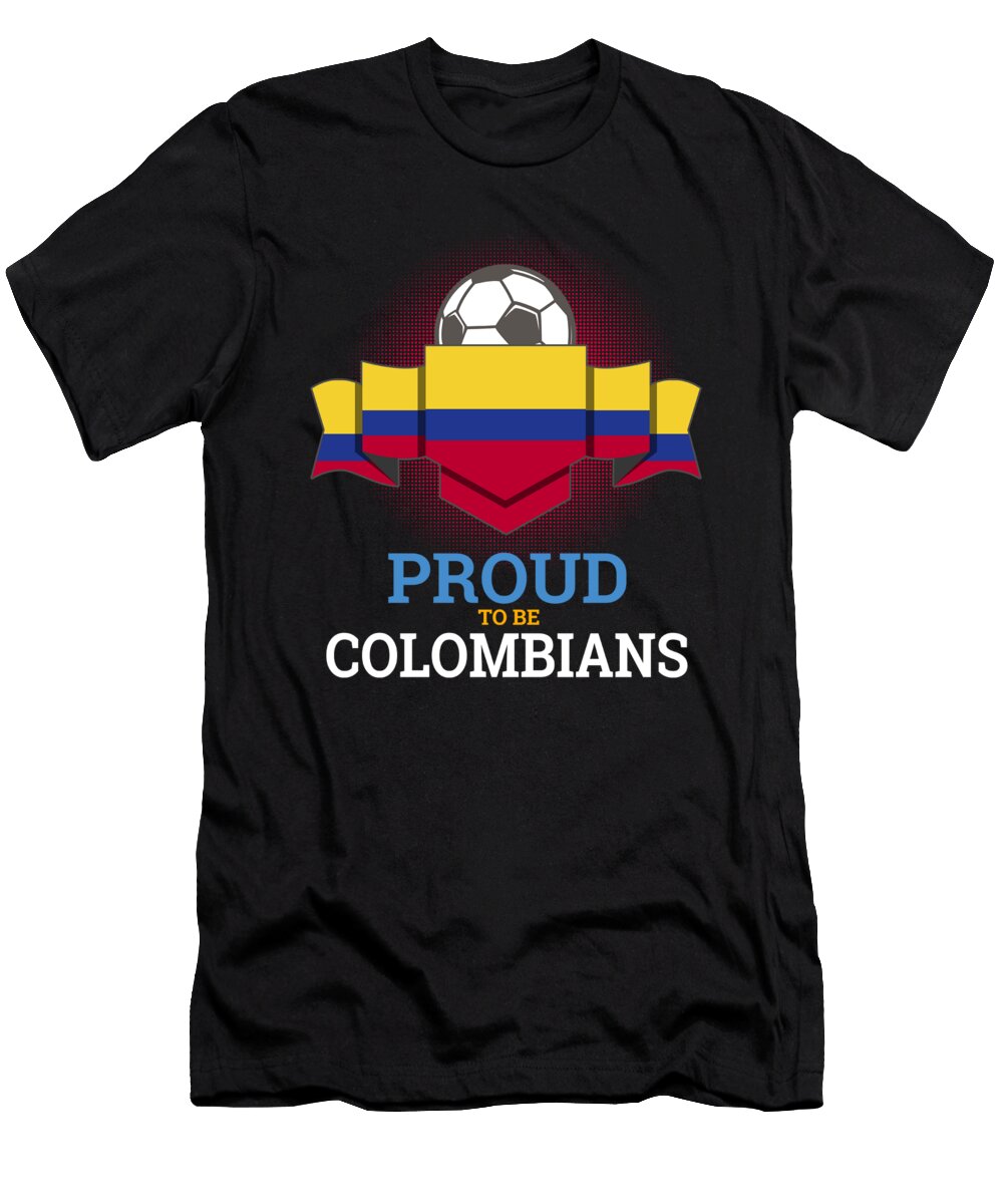 Football Colombians Colombia Soccer Team Sports Footballer Goalie Rugby Gift Thomas Larch T-Shirt