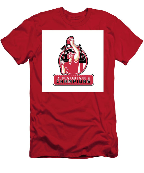 Football Conference Champions Atlanta Retro Aloysius Patrimonio T-Shirt