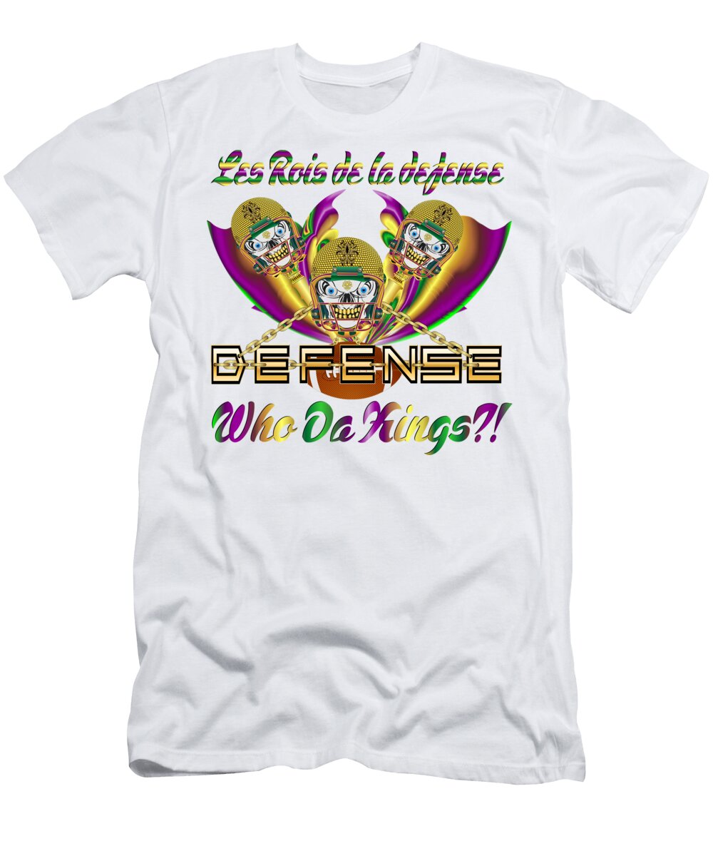 Football Defense 1 All Products Bill Campitelle T-Shirt