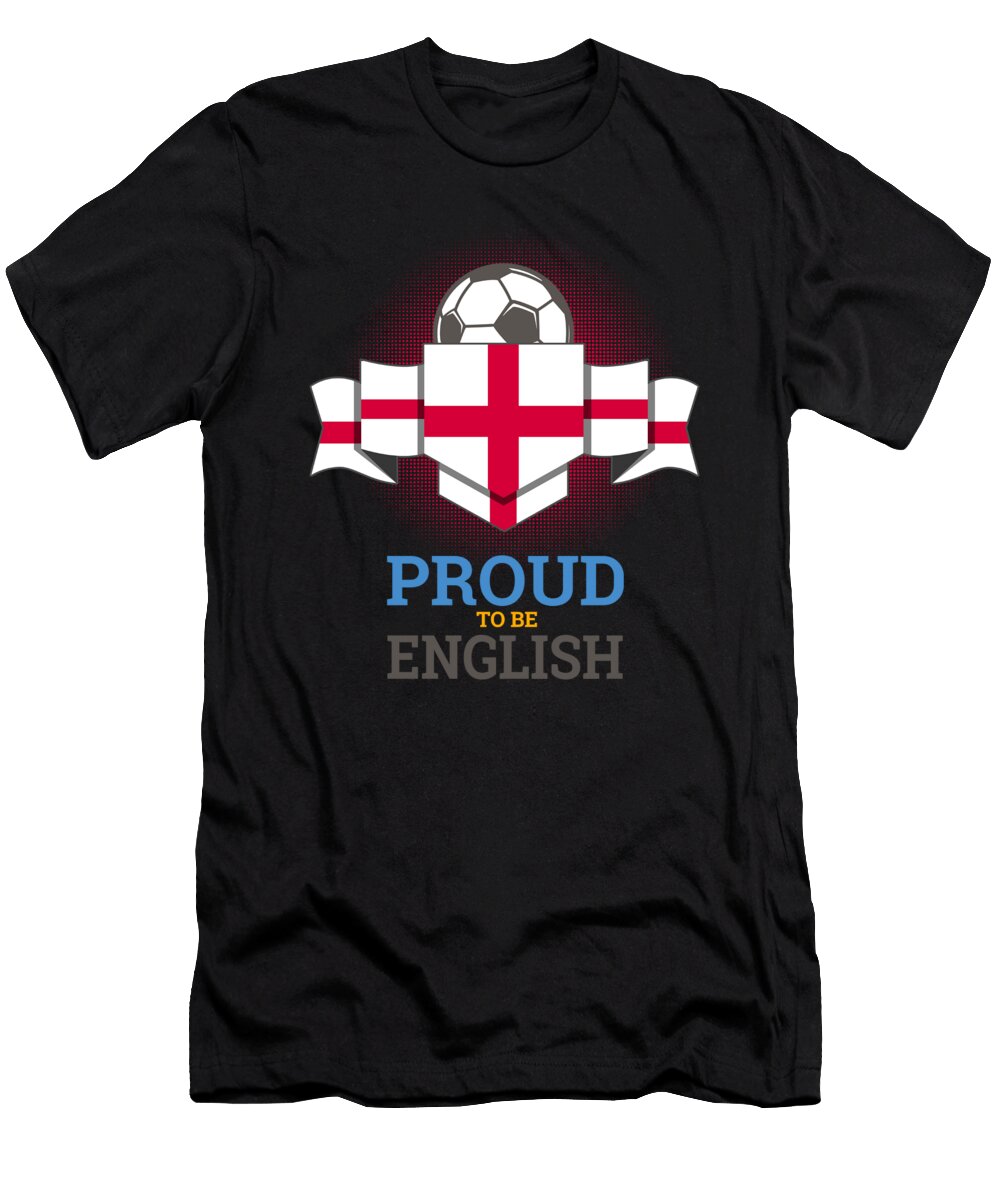 Football English England Soccer Team Sports Footballer Goalie Rugby Gift Thomas Larch T-Shirt