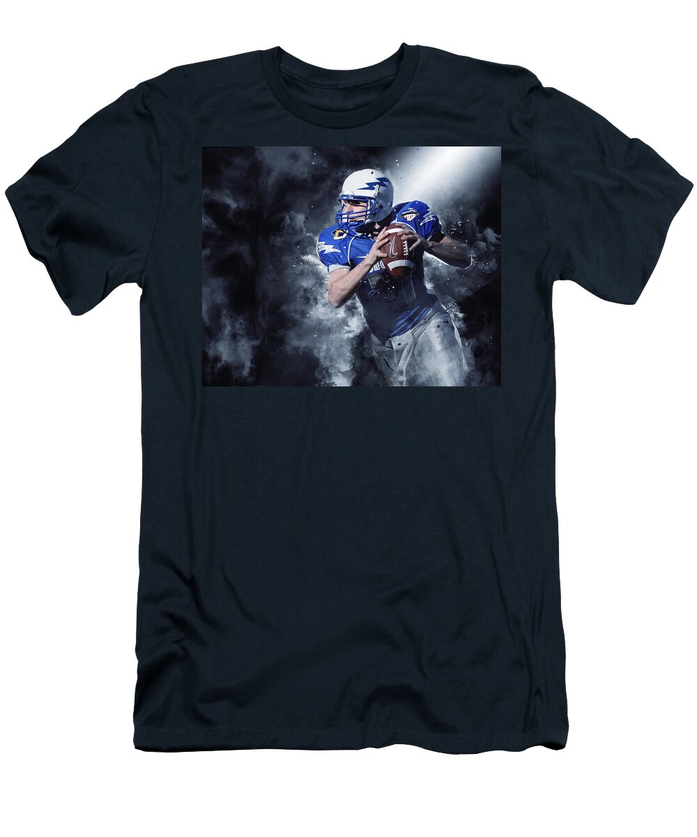 Football Fight Night Elaine Plesser T-Shirt