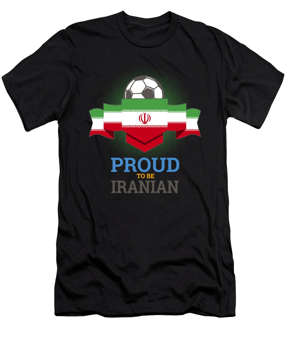 Football Iranian Iran Soccer Team Sports Footballer Goalie Rugby Gift Thomas Larch T-Shirt