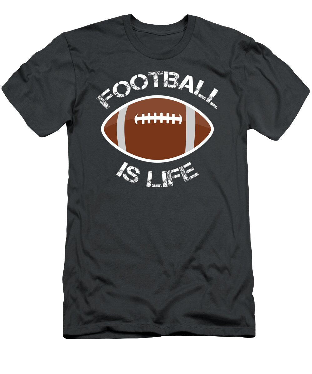 Football Is Life Player Athlete Quarterback Reisi Lexim T-Shirt