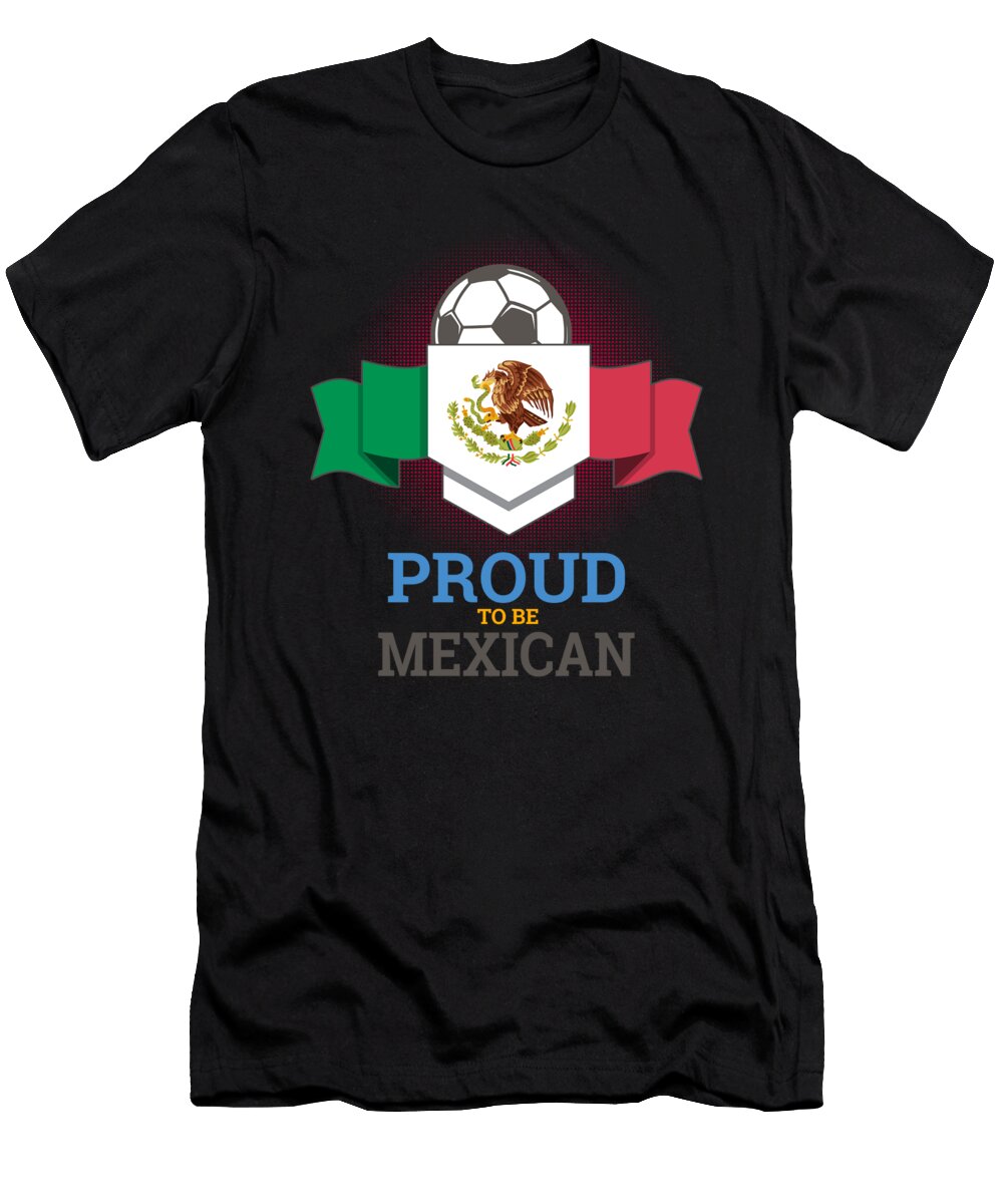 Football Mexican Mexico Soccer Team Sports Footballer Goalie Rugby Gift Thomas Larch T-Shirt