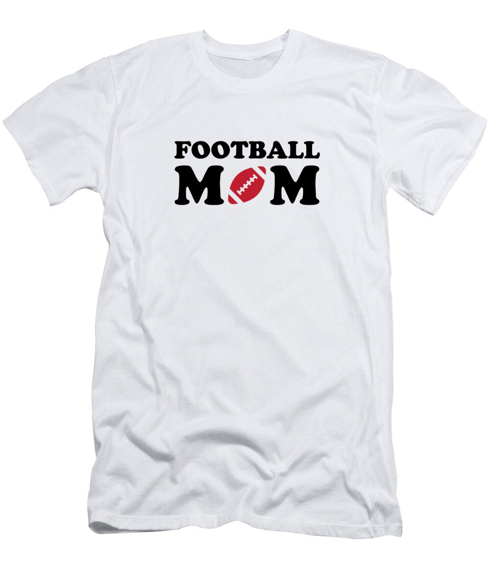 Football Mom College Mascot Designs T-Shirt