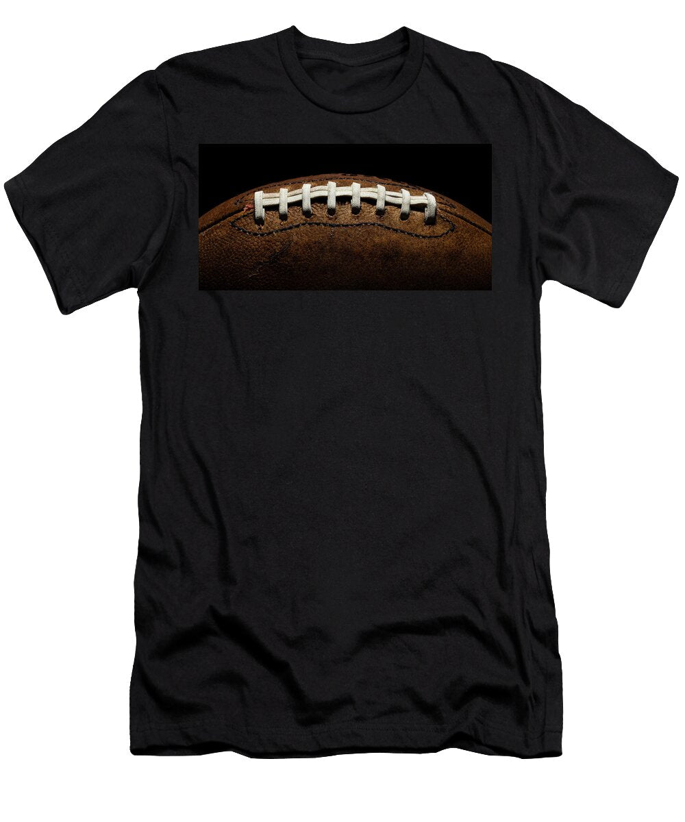 Football on Black Darin Ashton T-Shirt