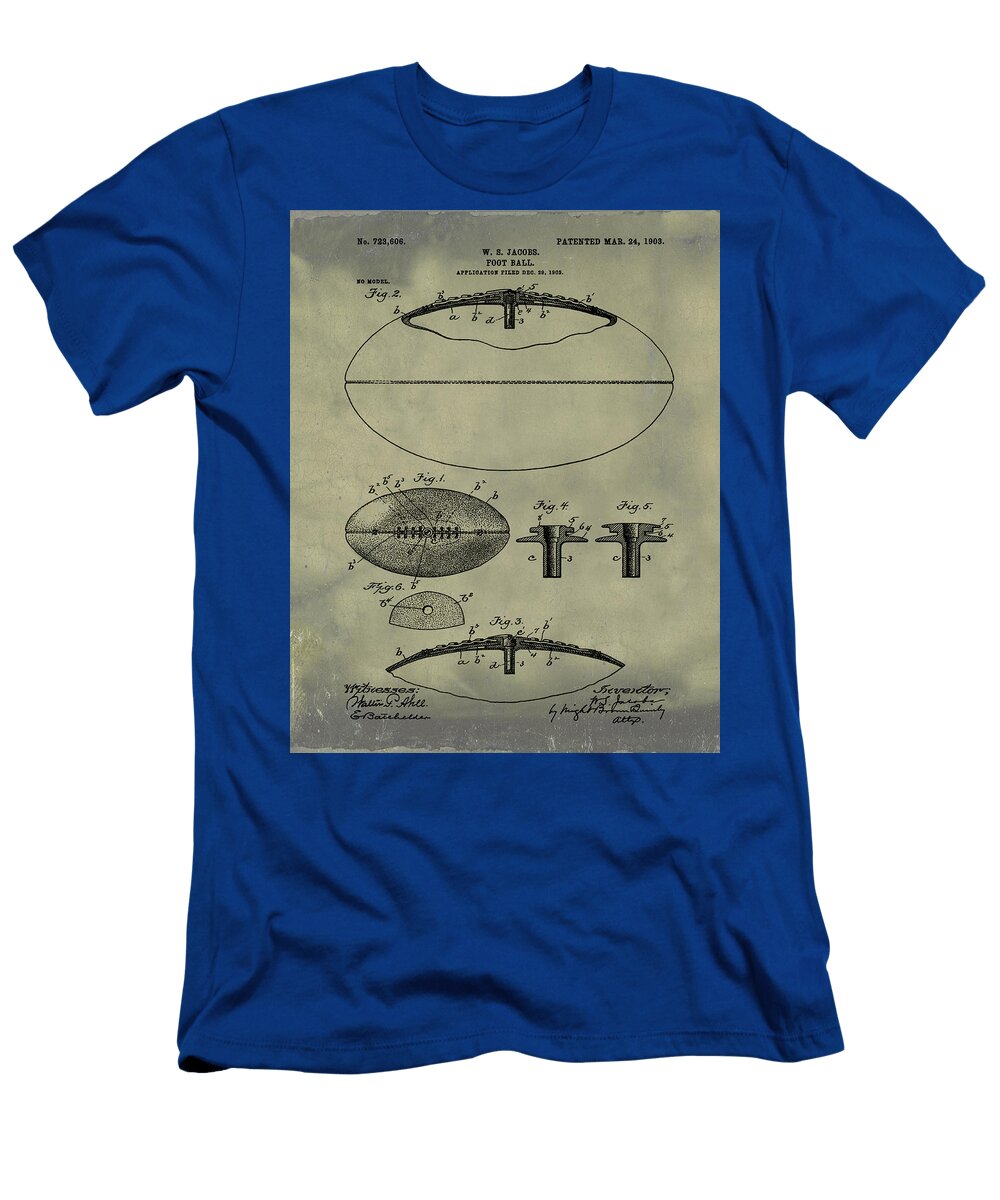 Football Patent 1903 Vintage Bill Cannon T-Shirt