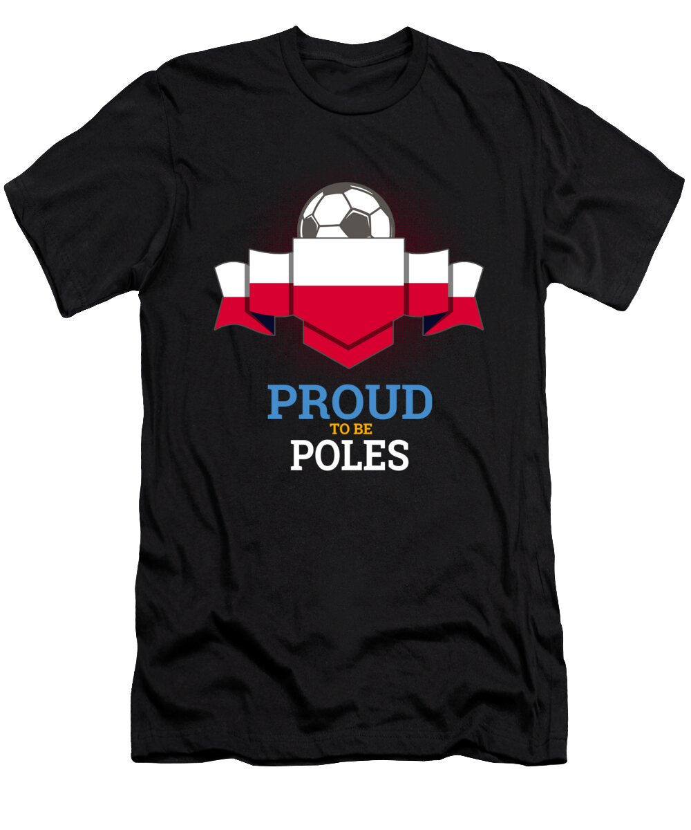 Football Poles Poland Soccer Team Sports Footballer Goalie Rugby Gift Thomas Larch T-Shirt
