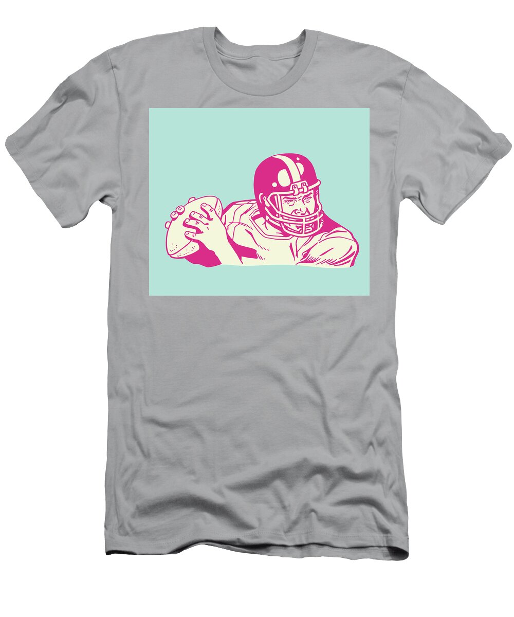 Football Quarterback Csa Images T-Shirt