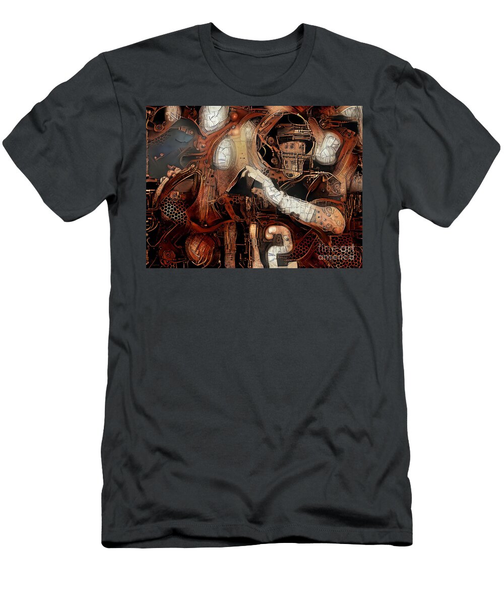 Football Super Bowl Machine 20210215 Wingsdomain Art and Photography T-Shirt