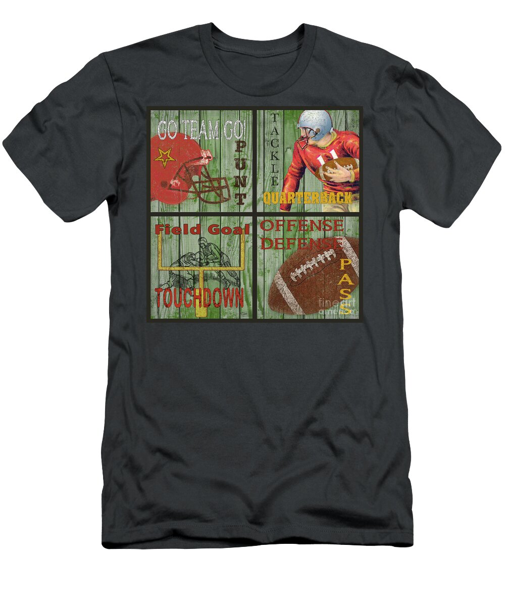 Football Typography Jp2249 Jean Plout T-Shirt