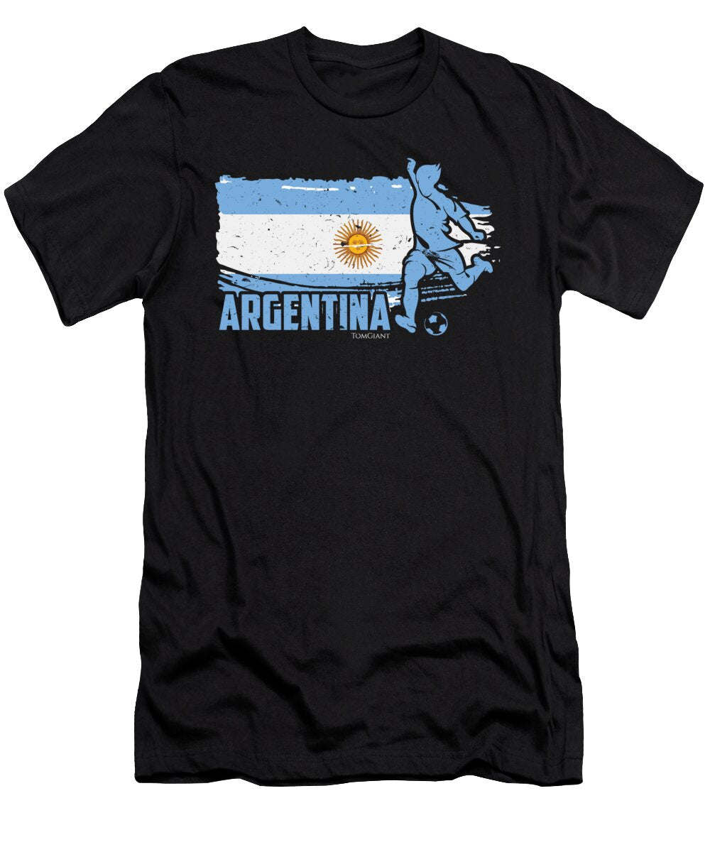 Football Worldcup Argentina Argentines Soccer Team Sports Footballer Rugby Gift Thomas Larch T-Shirt