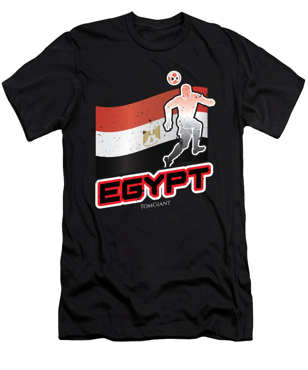 Football Worldcup Egypt Egyptian Soccer Team Sports Footballer Rugby Gift Thomas Larch T-Shirt