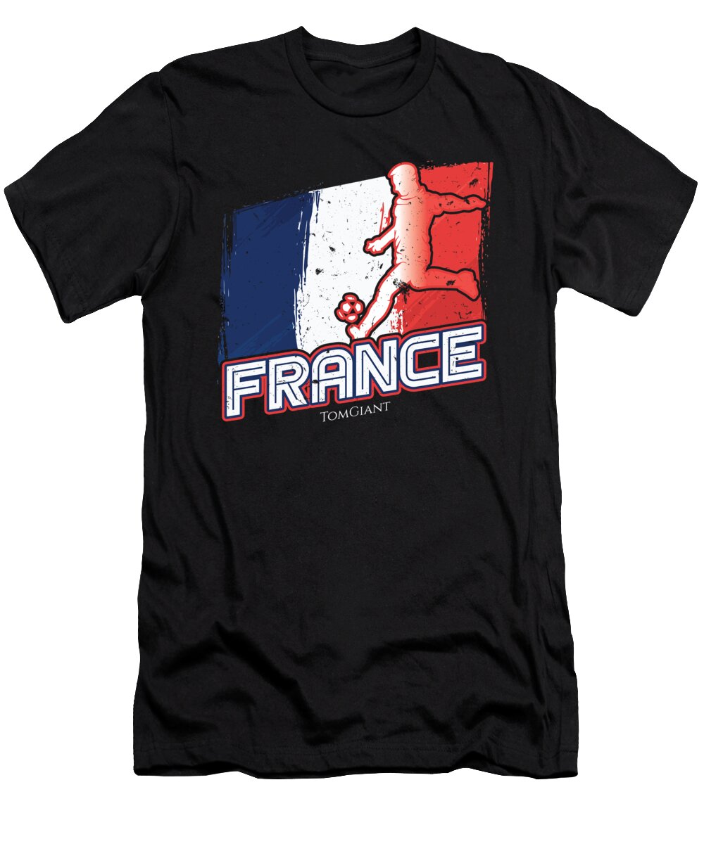 Football Worldcup France French Soccer Team Sports Footballer Rugby Gift Thomas Larch T-Shirt