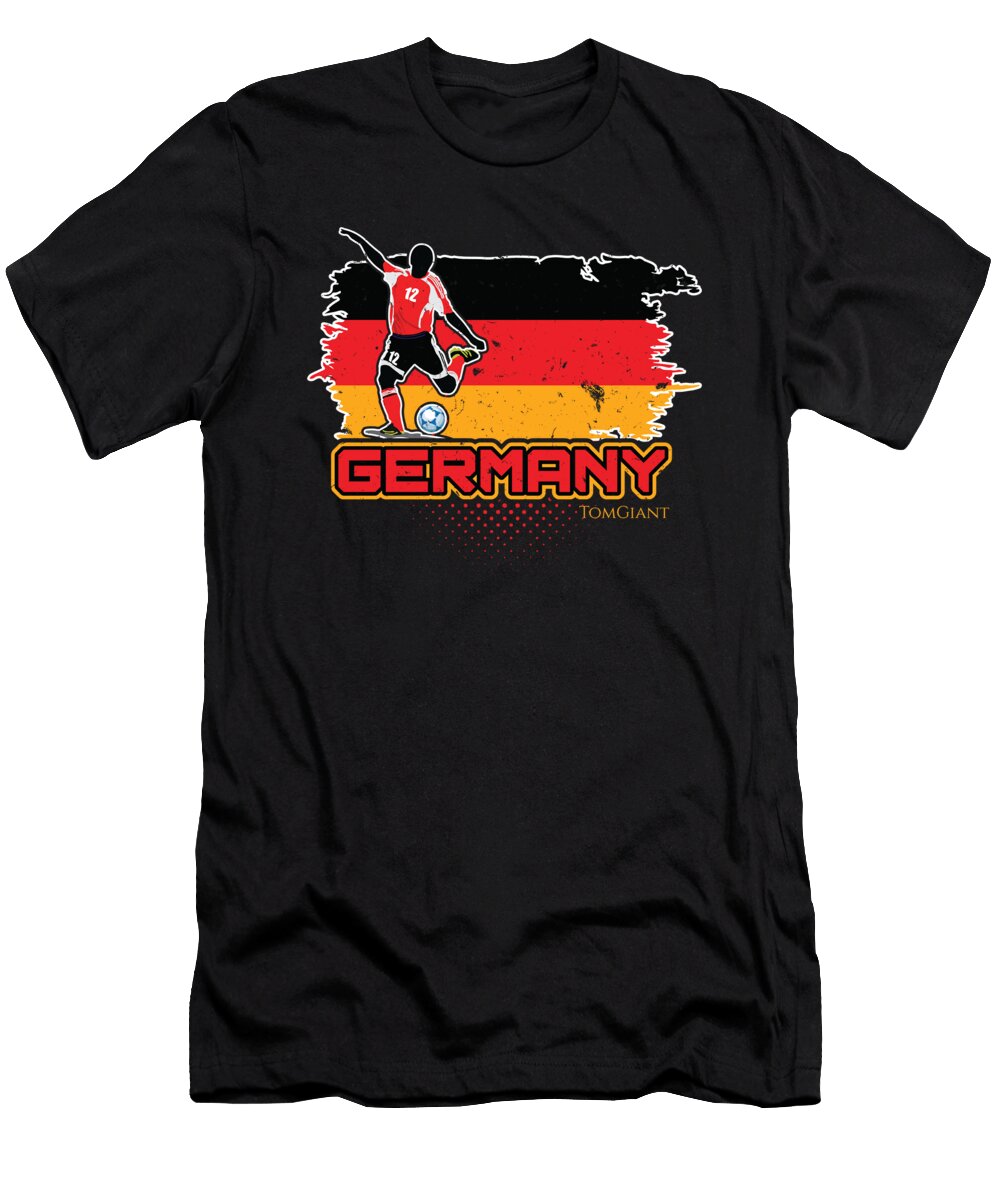 Football Worldcup Germany German Soccer Team Sports Footballer Rugby Gift Thomas Larch T-Shirt