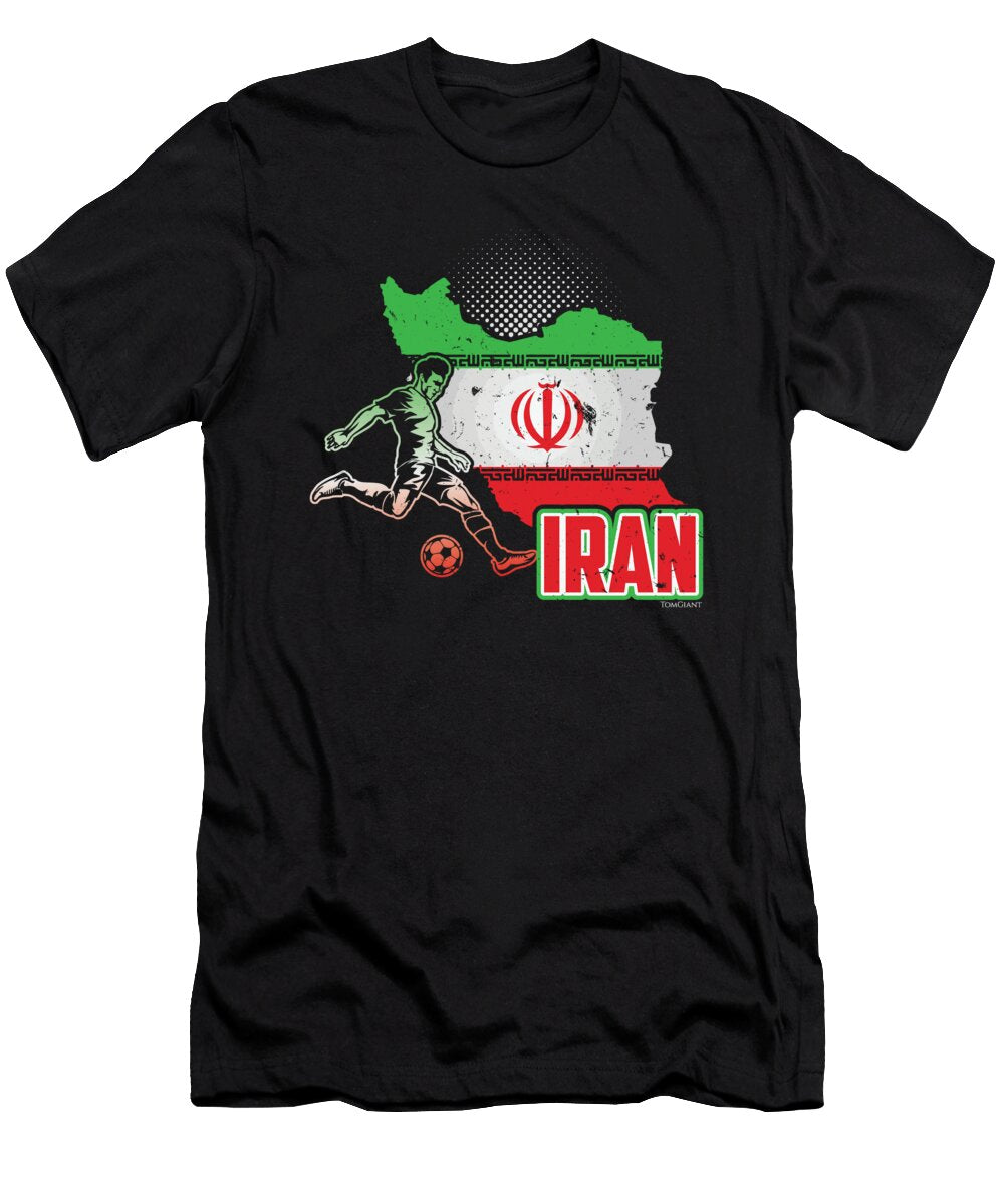 Football Worldcup Iran Iranians Soccer Team Sports Footballer Rugby Gift Thomas Larch T-Shirt