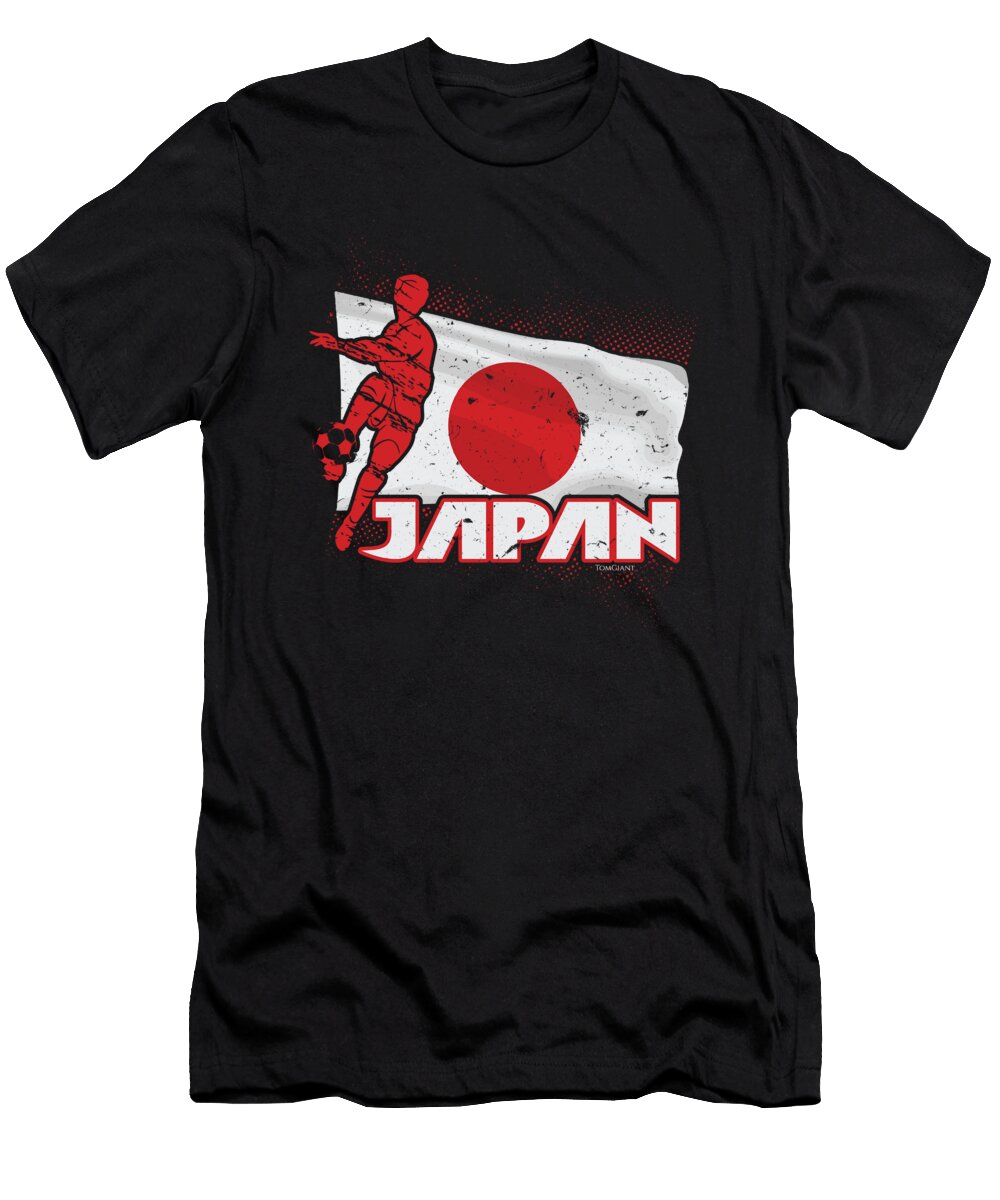 Football Worldcup Japan Japanese Soccer Team Sports Footballer Rugby Gift Thomas Larch T-Shirt