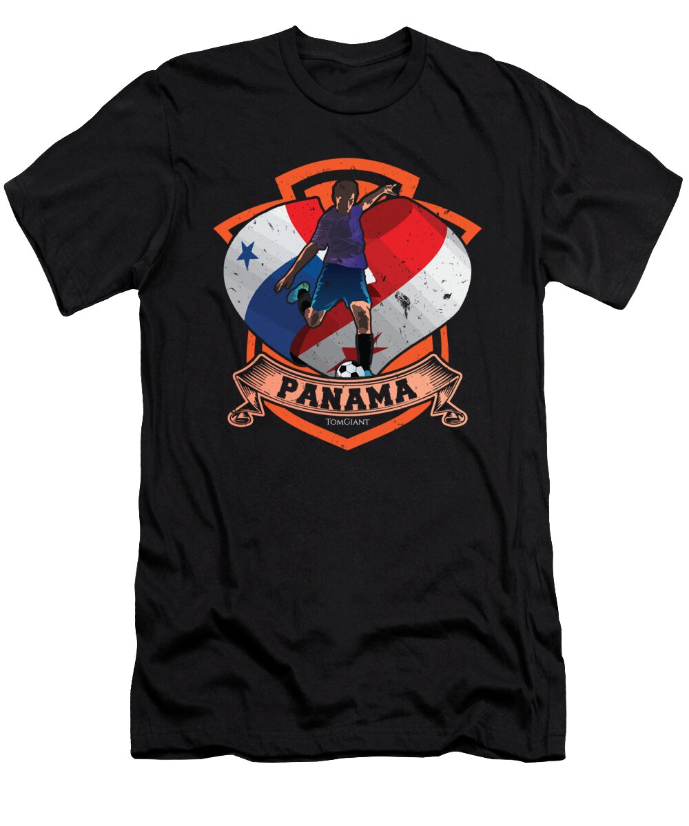 Football Worldcup Panama Panamanians Soccer Team Sports Footballer Rugby Gift Thomas Larch T-Shirt